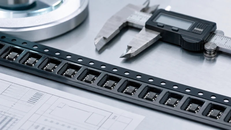Carrier tape quality inspection for SMT packaging