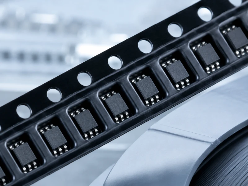 Embossed carrier tape for IC and semiconductor packages